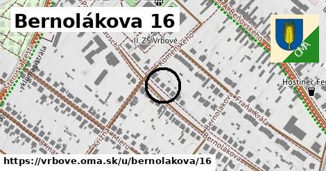 Bernolákova 16, Vrbové