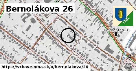 Bernolákova 26, Vrbové