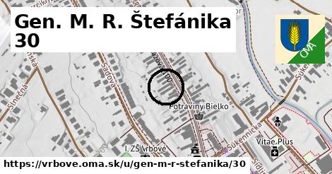 Gen. M. R. Štefánika 30, Vrbové