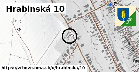 Hrabinská 10, Vrbové