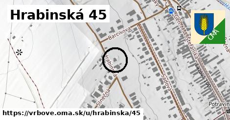 Hrabinská 45, Vrbové