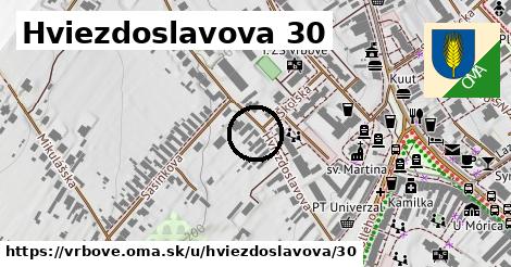 Hviezdoslavova 30, Vrbové