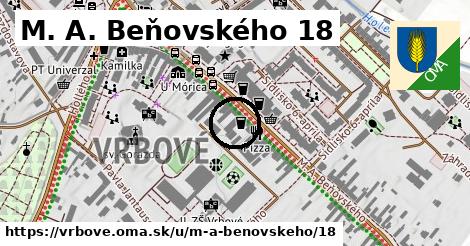 M. A. Beňovského 18, Vrbové