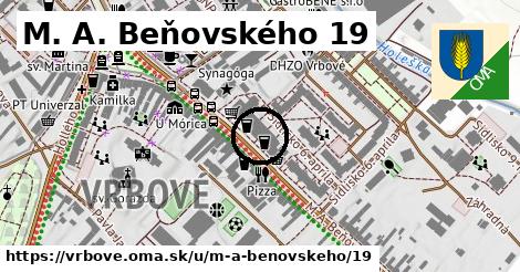 M. A. Beňovského 19, Vrbové