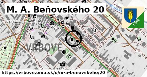 M. A. Beňovského 20, Vrbové