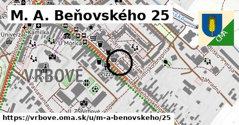 M. A. Beňovského 25, Vrbové