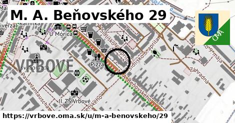 M. A. Beňovského 29, Vrbové