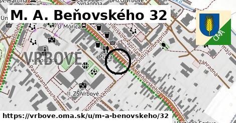 M. A. Beňovského 32, Vrbové