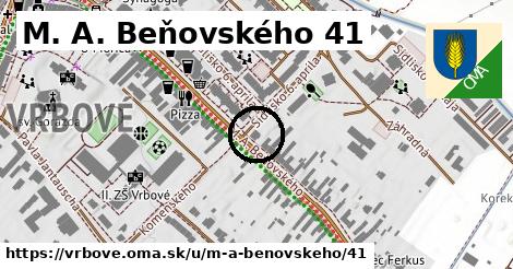 M. A. Beňovského 41, Vrbové