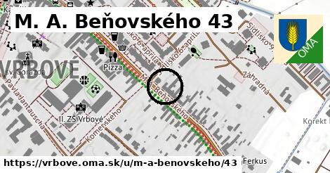 M. A. Beňovského 43, Vrbové