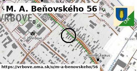 M. A. Beňovského 56, Vrbové