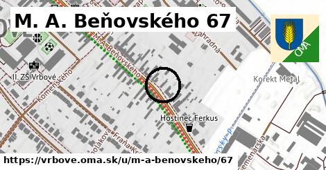 M. A. Beňovského 67, Vrbové