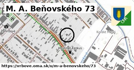 M. A. Beňovského 73, Vrbové