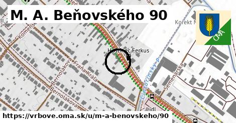 M. A. Beňovského 90, Vrbové