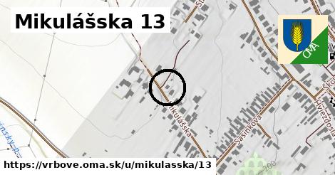 Mikulášska 13, Vrbové