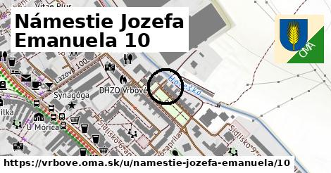 Námestie Jozefa Emanuela 10, Vrbové