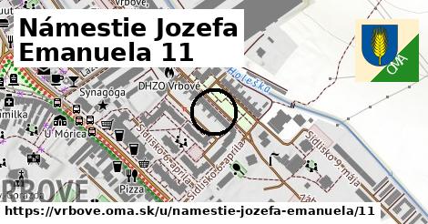 Námestie Jozefa Emanuela 11, Vrbové