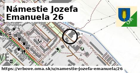 Námestie Jozefa Emanuela 26, Vrbové