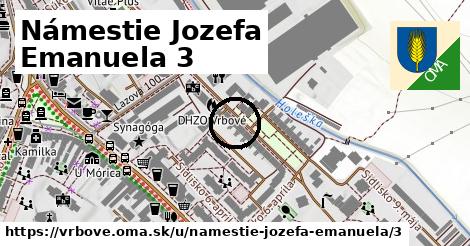 Námestie Jozefa Emanuela 3, Vrbové