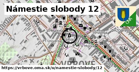 Námestie slobody 12, Vrbové