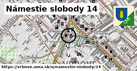 Námestie slobody 14, Vrbové