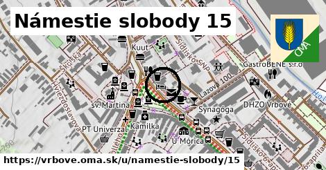 Námestie slobody 15, Vrbové