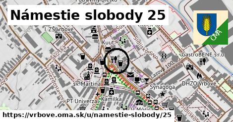 Námestie slobody 25, Vrbové