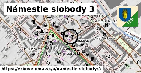 Námestie slobody 3, Vrbové