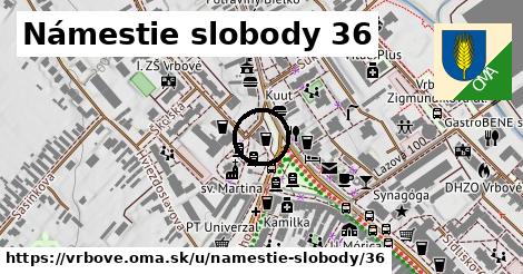 Námestie slobody 36, Vrbové