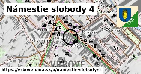 Námestie slobody 4, Vrbové