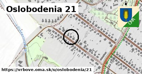 Oslobodenia 21, Vrbové