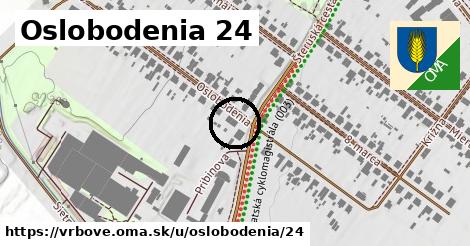 Oslobodenia 24, Vrbové