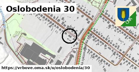 Oslobodenia 30, Vrbové