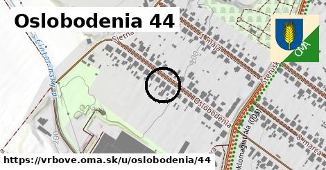 Oslobodenia 44, Vrbové