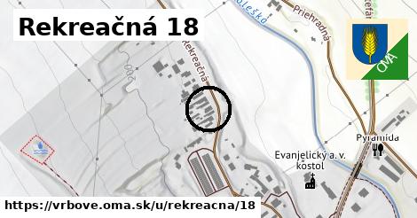 Rekreačná 18, Vrbové