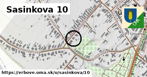 Sasinkova 10, Vrbové