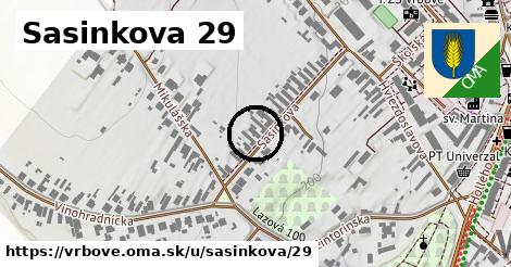 Sasinkova 29, Vrbové