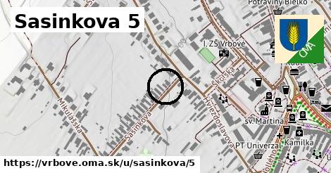 Sasinkova 5, Vrbové