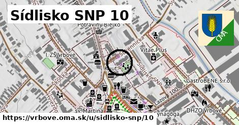 Sídlisko SNP 10, Vrbové