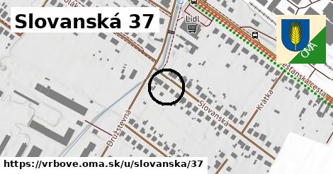 Slovanská 37, Vrbové