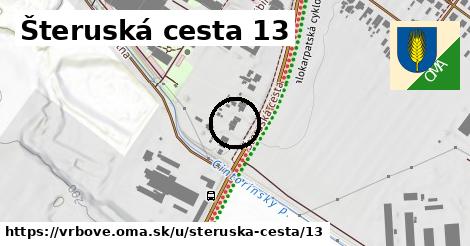 Šteruská cesta 13, Vrbové