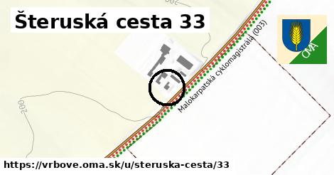 Šteruská cesta 33, Vrbové