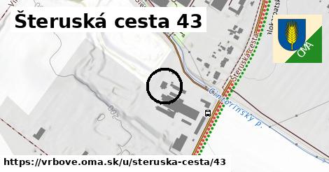 Šteruská cesta 43, Vrbové