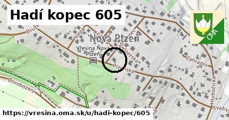 Hadí kopec 605, Vřesina