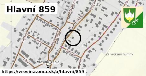 Hlavní 859, Vřesina