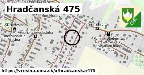 Hradčanská 475, Vřesina