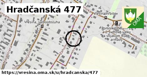 Hradčanská 477, Vřesina