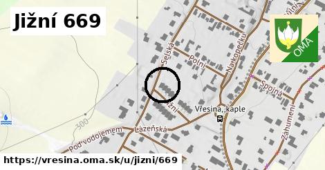 Jižní 669, Vřesina
