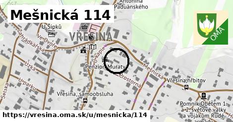 Mešnická 114, Vřesina