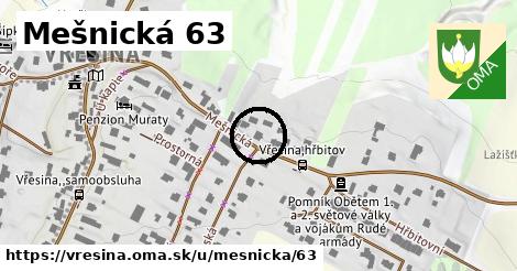 Mešnická 63, Vřesina